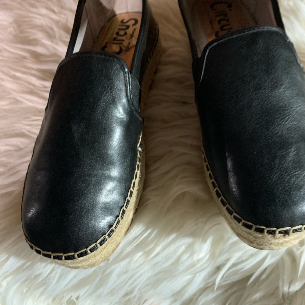Black espadrilles
